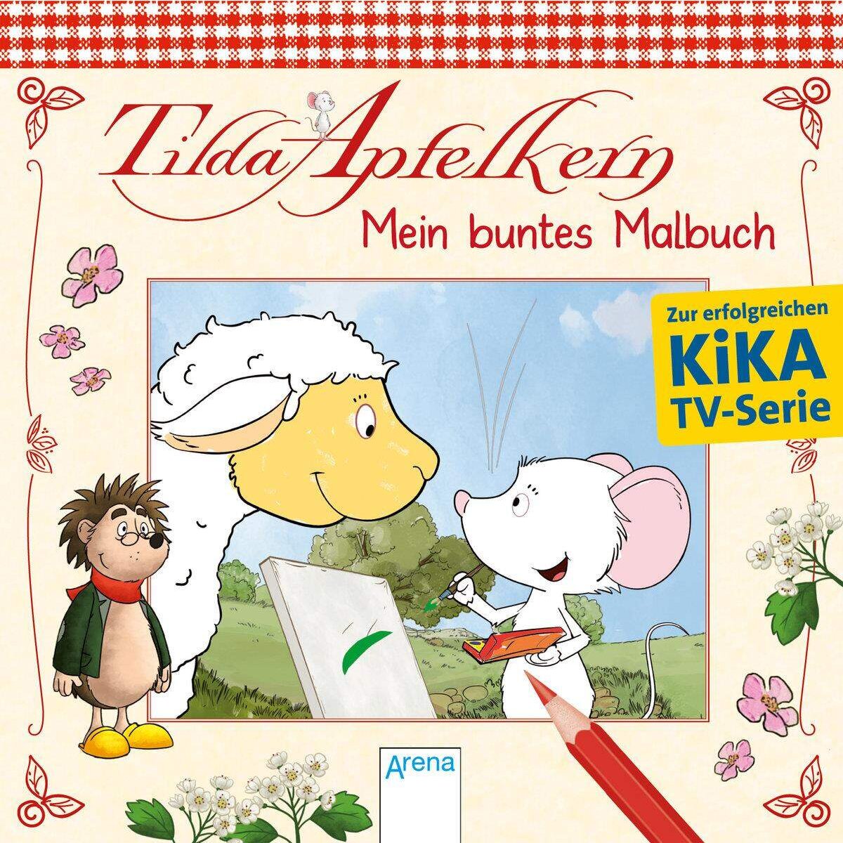 Arena Tilda Apfelkern. Mein buntes Malbuch