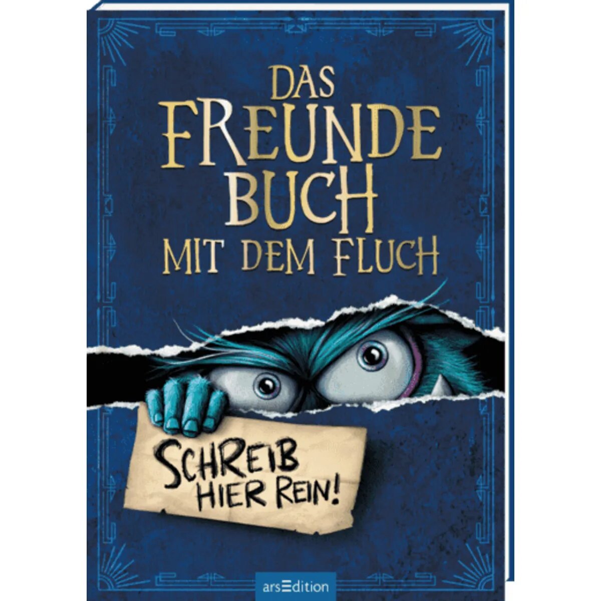 ars Edition Das Freundebuch mit dem Fluch