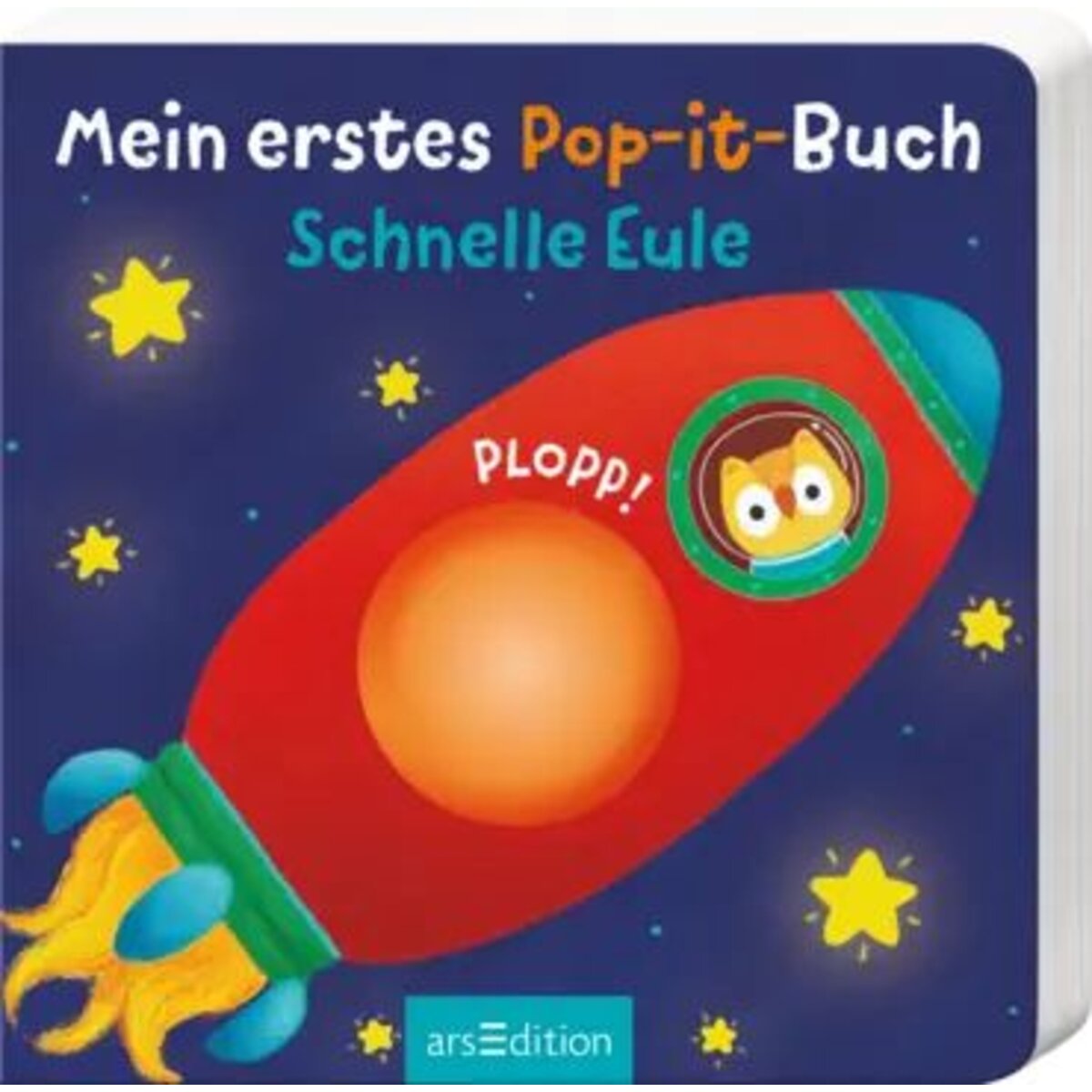 ars Edition Mein erstes Pop-it-Buch – Schnelle Eule