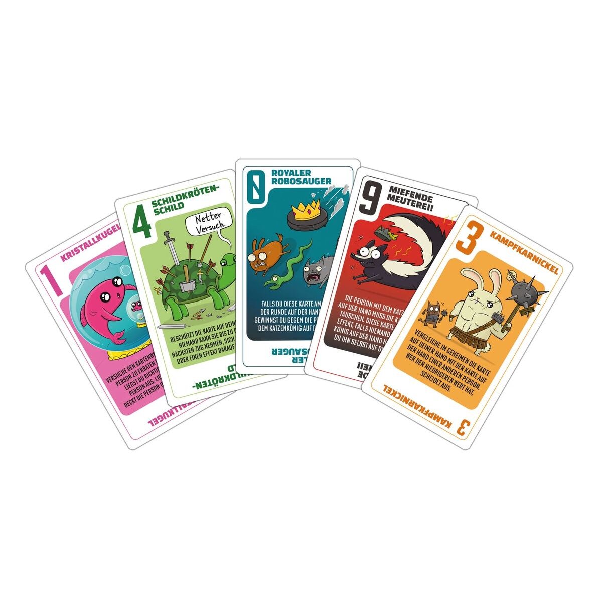 Asmodee Exploding Kittens Power Hungry Pets