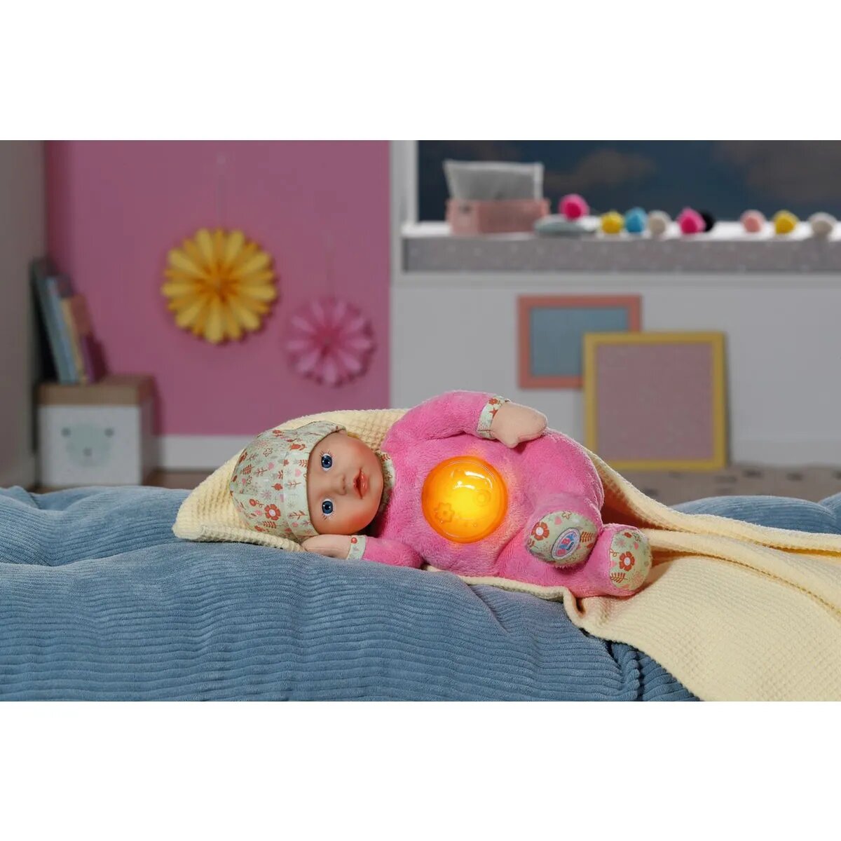 BABY born® Nightfriends for babies 30cm mit Nachtlicht und Schlaflied.