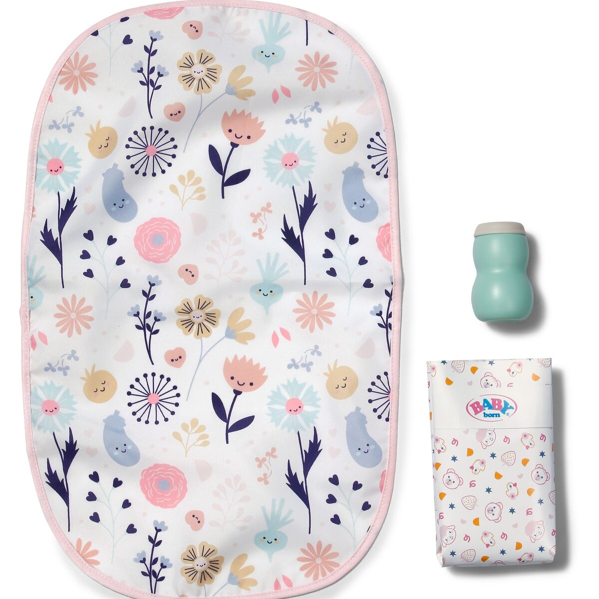 BABY born® Wickeltasche Blumen