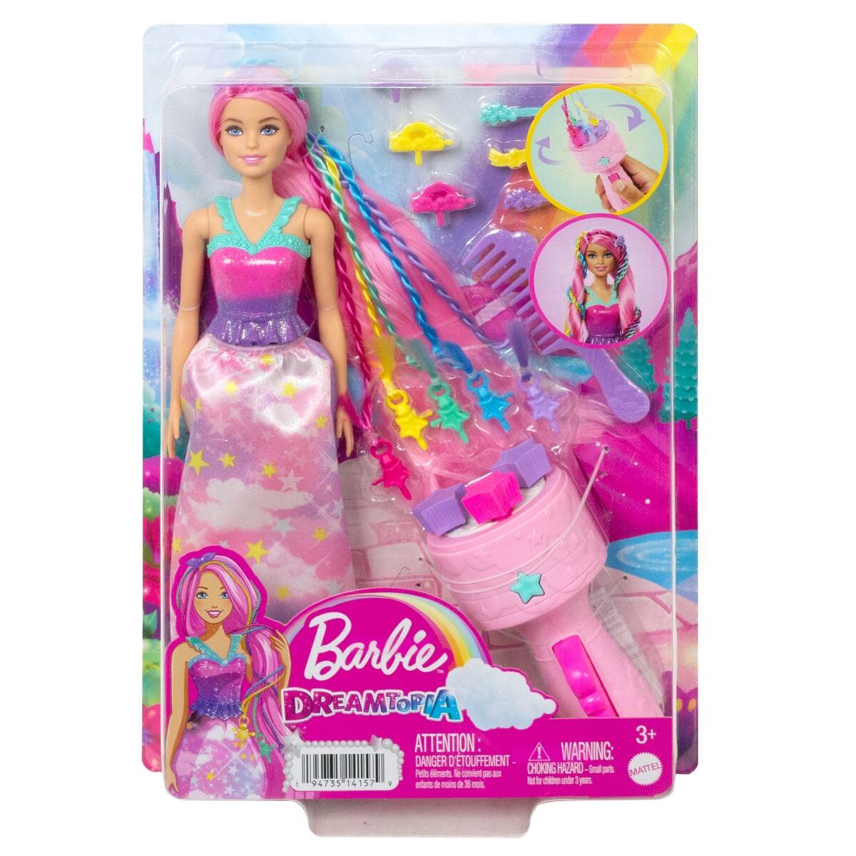 Barbie Dreamtopia Flechtspaß und Zubehör
