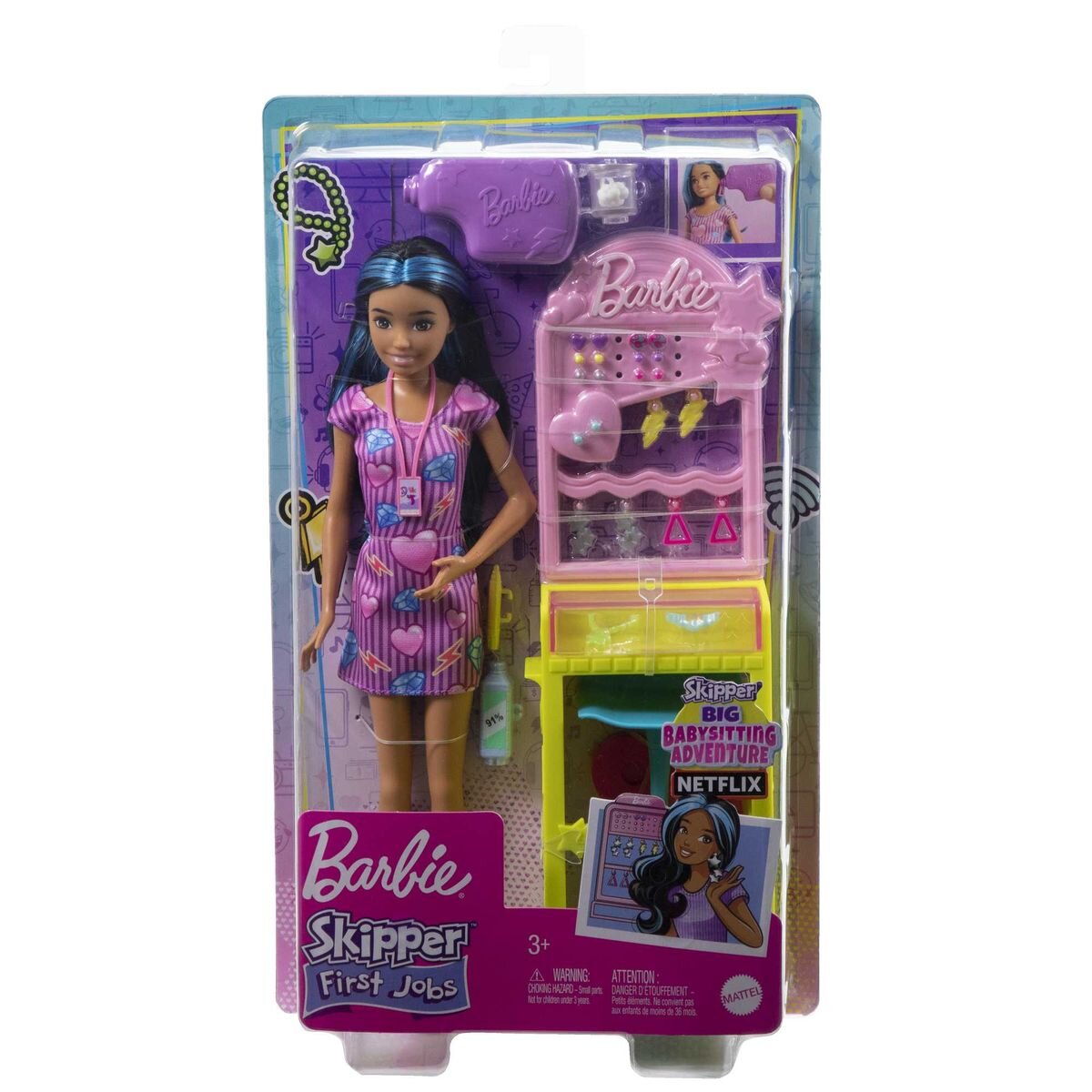Barbie Skipper Schmuckstand Spielset