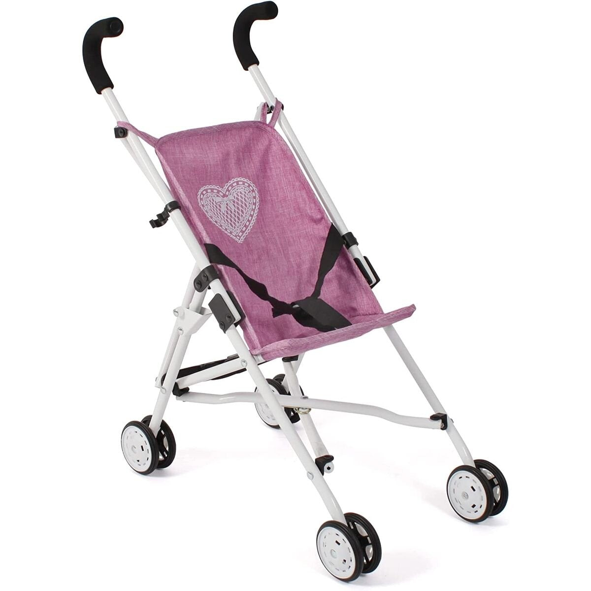 Bayer Chic 2000 Mini-Buggy "ROMA", Jeans pink  Hartfelder Spielzeug