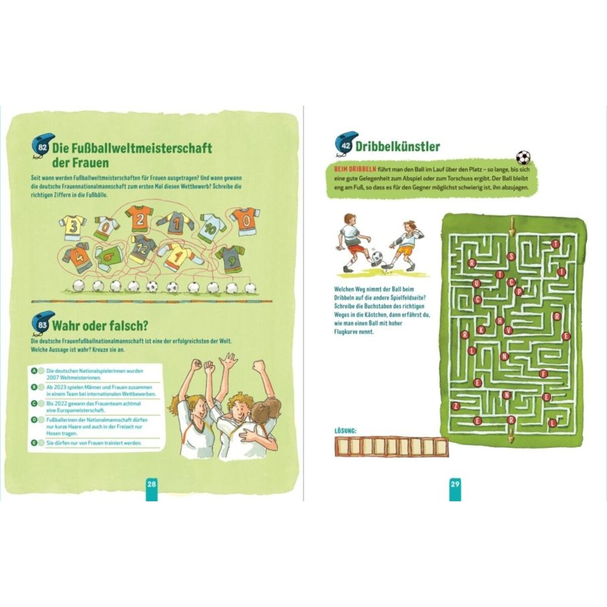 Carlsen Verlag Das große Fußball-Rätselbuch