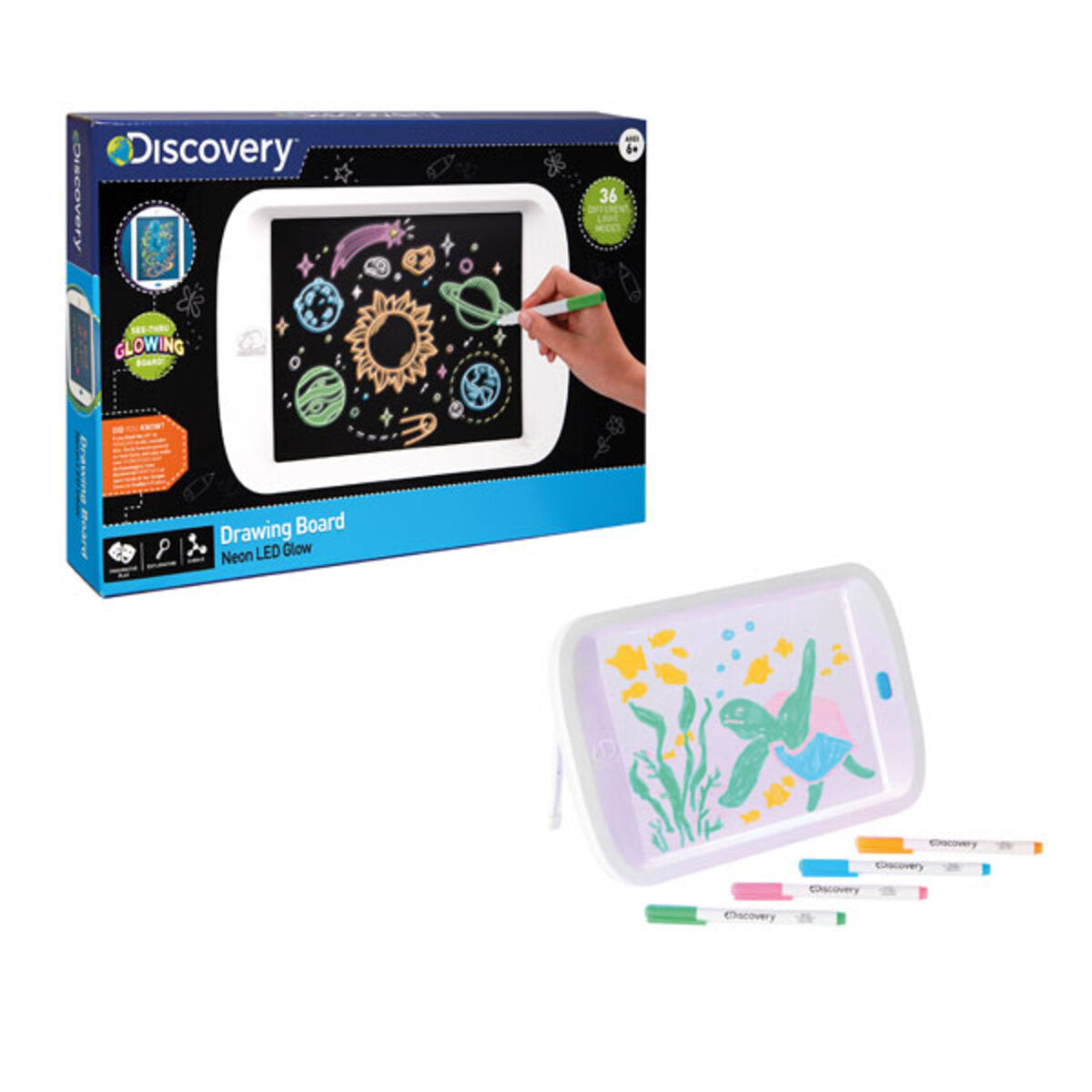 Carstensen Zeichentafel neon LED