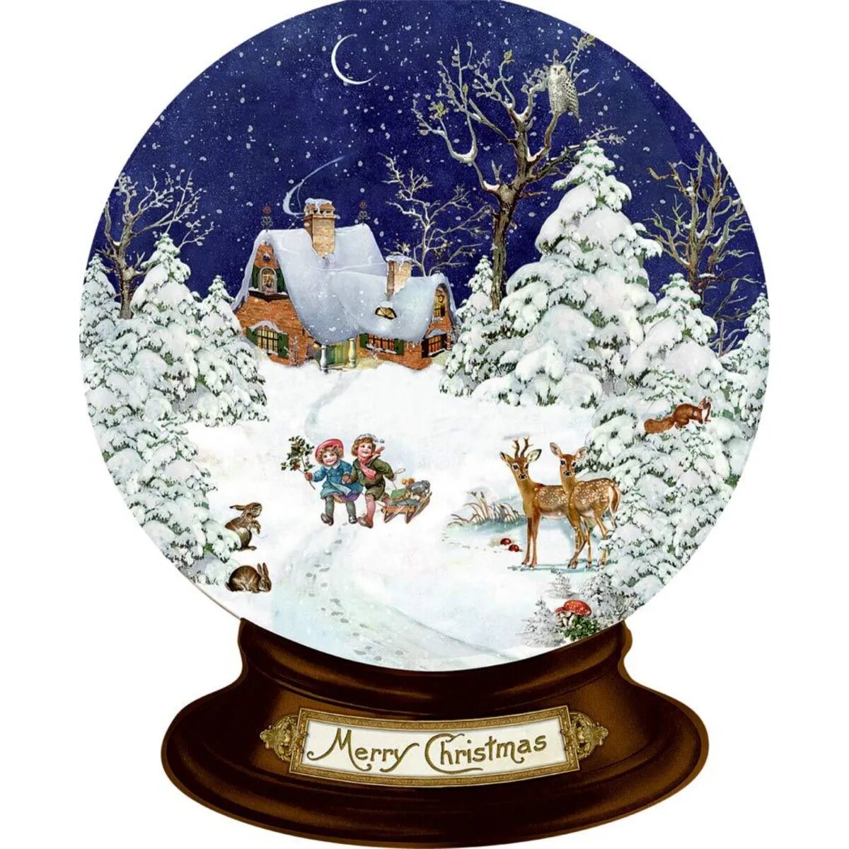 Coppenrath Verlag Nostalgische Weihnachten, Mini-Adventskalender (Behr), 1 Stück, 4-fach sortiert