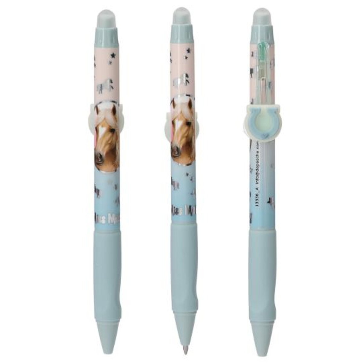 Depesche Miss Melody Radierbarer Gelstift, 1 Stück, 3-fach sortiert