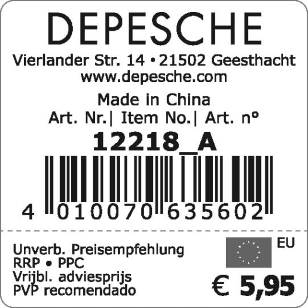 Depesche TOPModel Haut & Haar Buntstifte Set