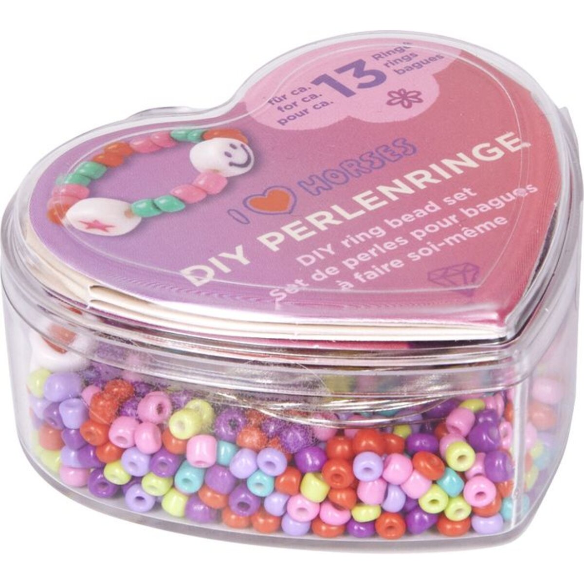 Die Spiegelburg DIY Perlenringe - I LOVE HORSES