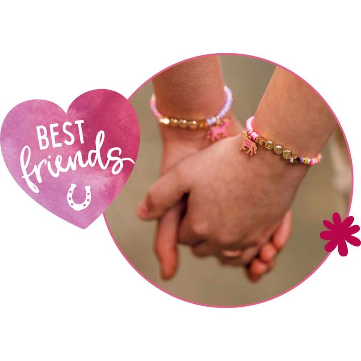 Die Spiegelburg Freundschafts-Armbänder Best friends - Pferdefreunde