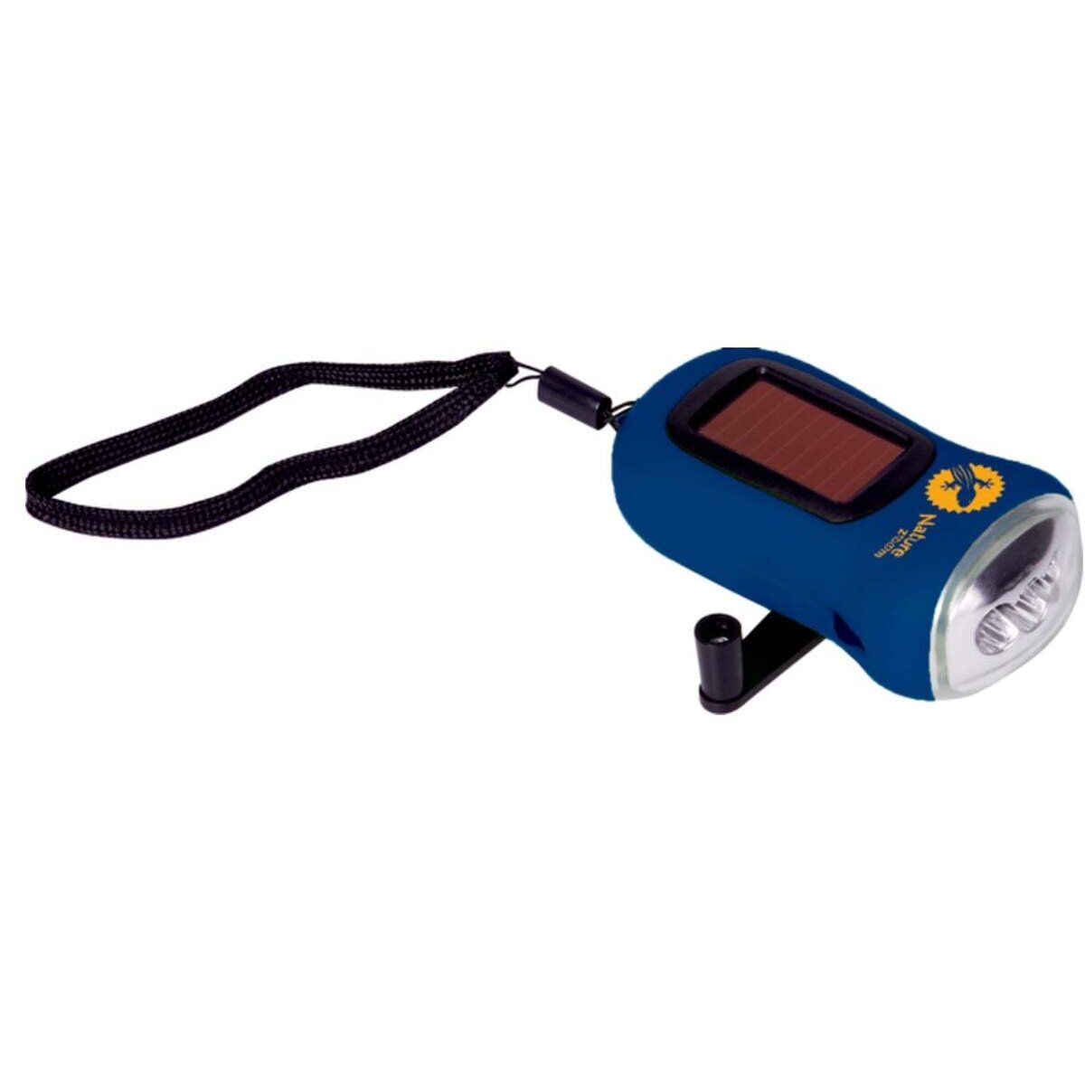 Die Spiegelburg Nature Zoom Dynamo-Taschenlampe (blau)