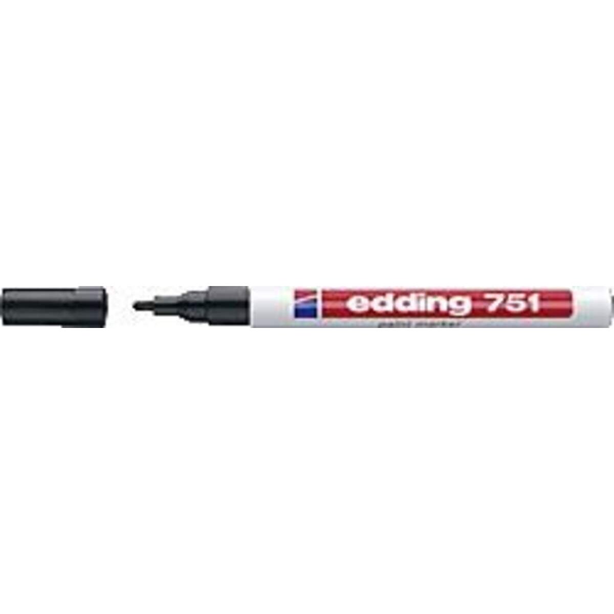 edding 751 Lackmarker 1-2mm, schwarz