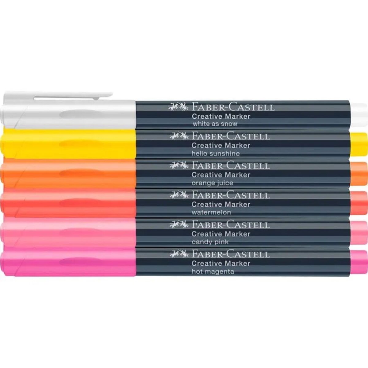 Faber-Castell Creative Marker 6er Etui, Summer breeze