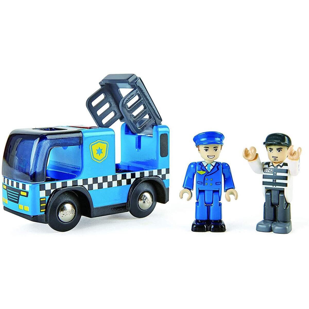 Hape Polizeiauto mit Sirene, Spielfigur &-Fahrzeug, Eisenbahnwelt
