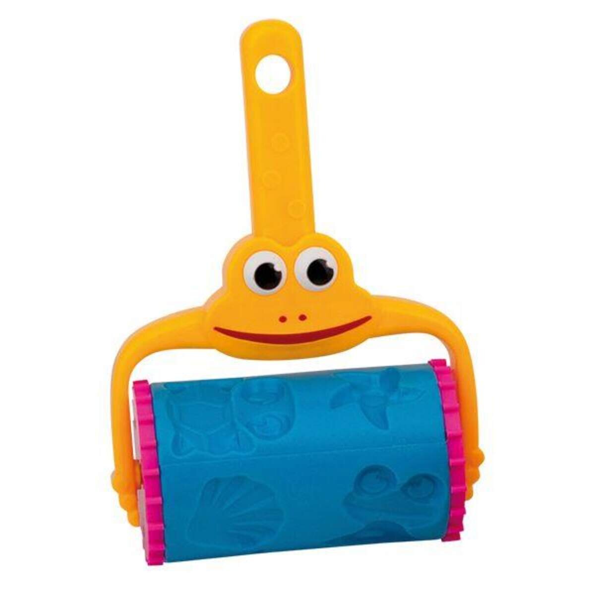 Happy People Sand-Stempelroller mit lustigem Gesicht, sortiert