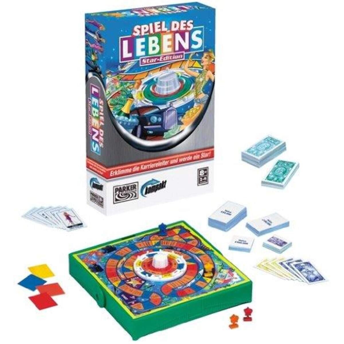 Hasbro Spiel des Lebens Reisespiel