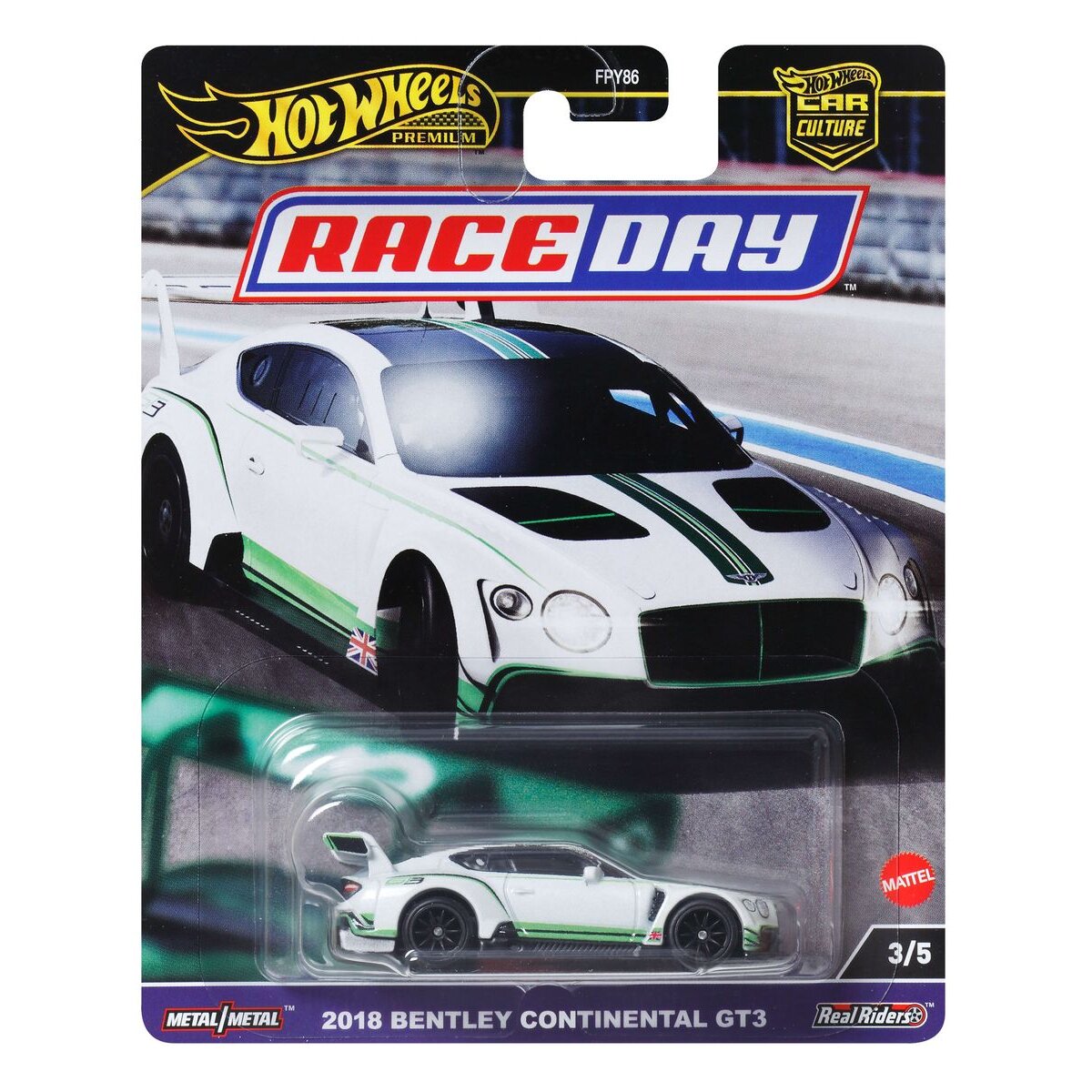 Hot Wheels 2018 Bentley Continental GT3