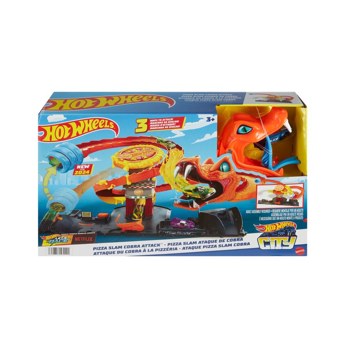 Hot Wheels Pizza-Kobra-Angriff