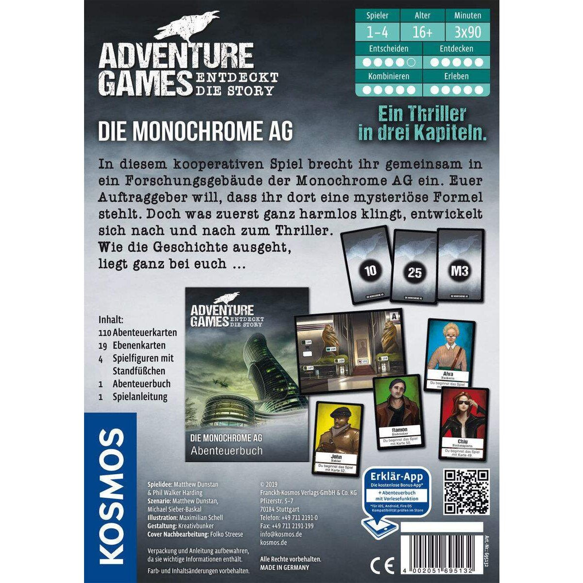 KOSMOS Adventure Games Die Monochrome AG