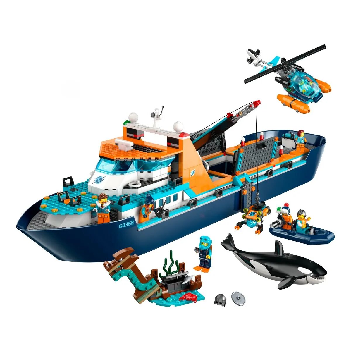 LEGO® City Exploration 60368 Arktis-Forschungsschiff