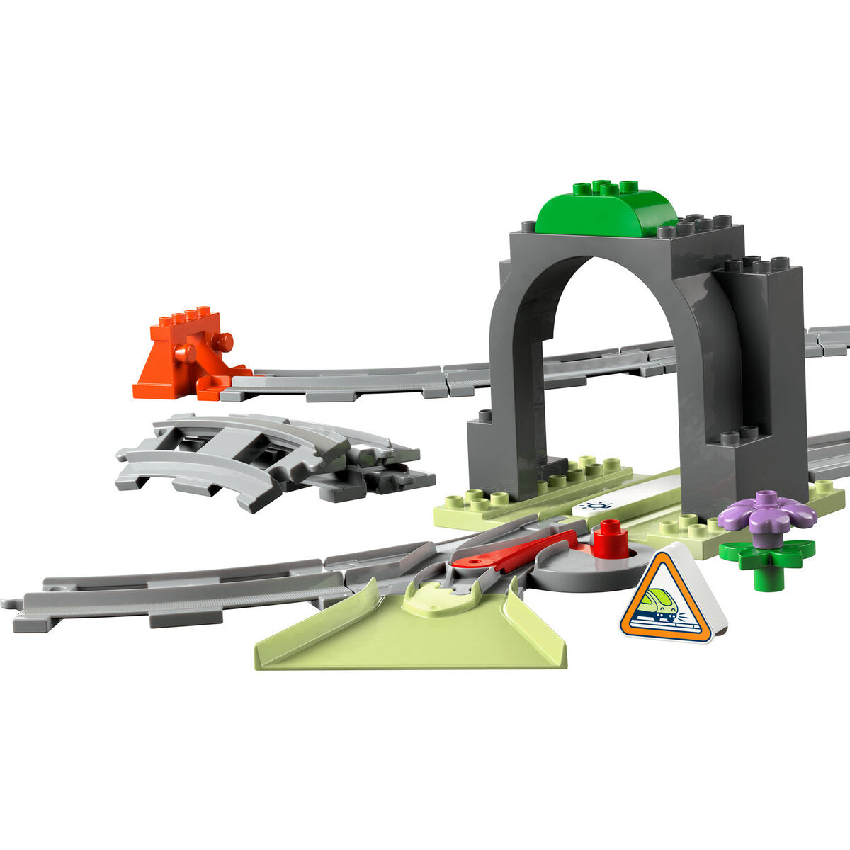 LEGO® DUPLO® Town 10425 Eisenbahntunnel und Schienen – Erweiterungsset
