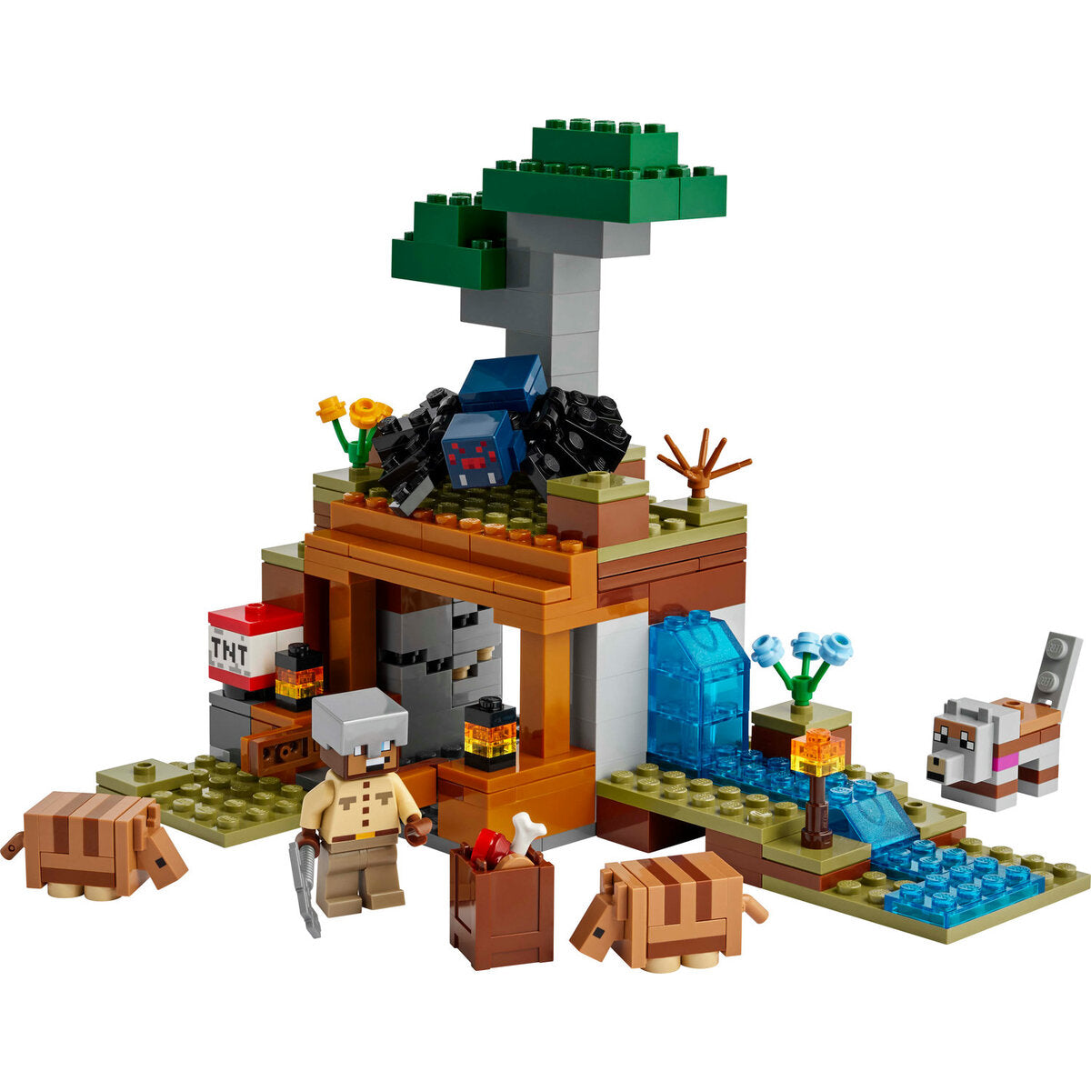 LEGO® Minecraft™ 21269 Die Expedition zur Gürteltiermine