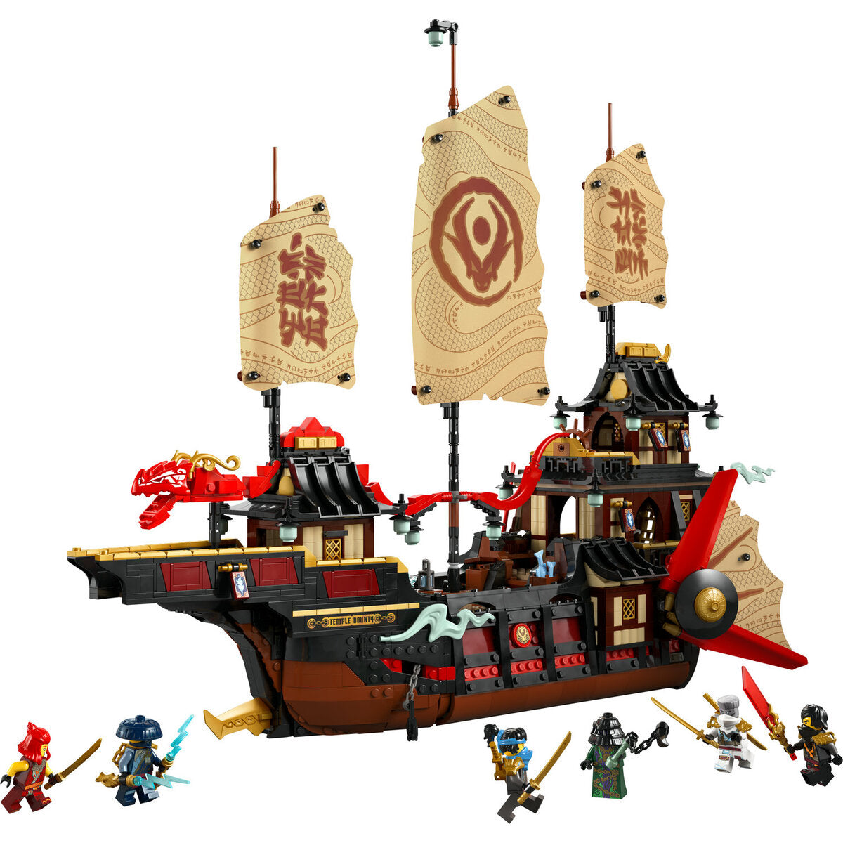 LEGO® NINJAGO® 71848 Der Tempel-Flugsegler