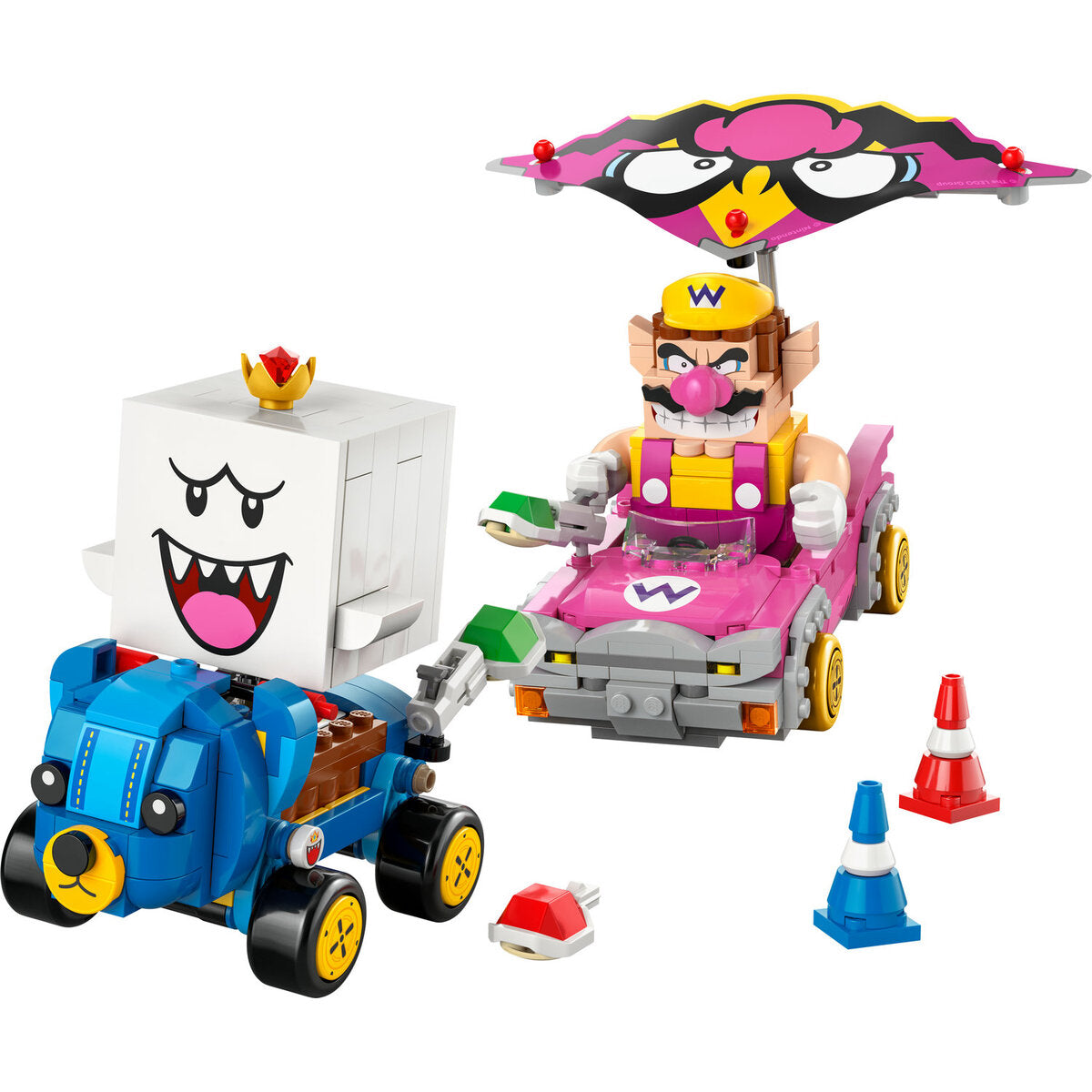 LEGO® Super Mario 72038 Mario Kart™ – Wario & König Buu Huu