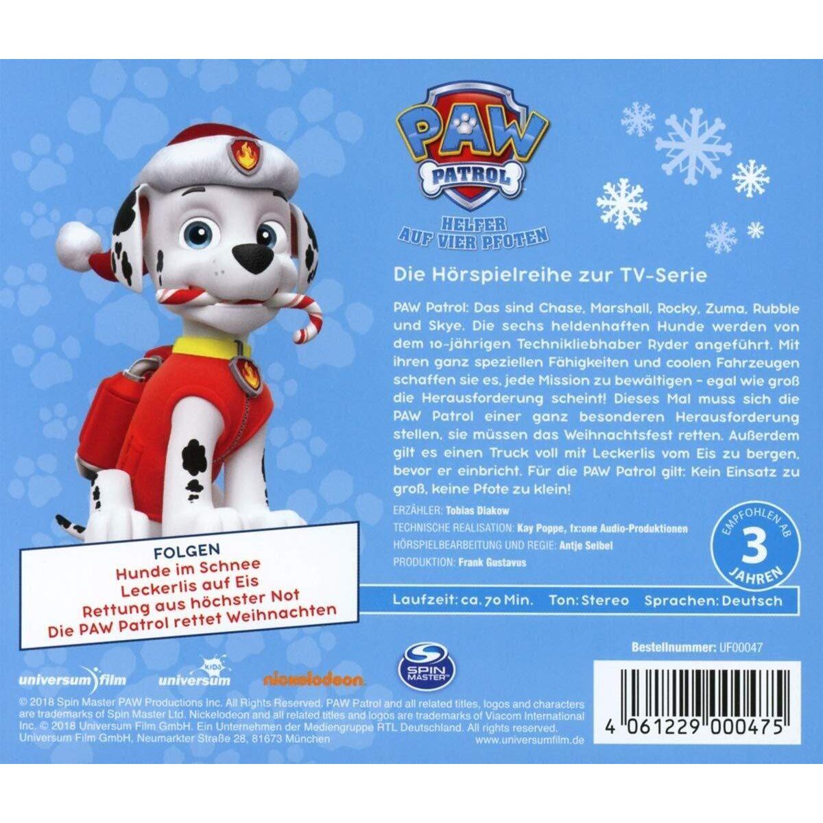 Leonine CD - Die Paw Patrol rettet Weihnachten