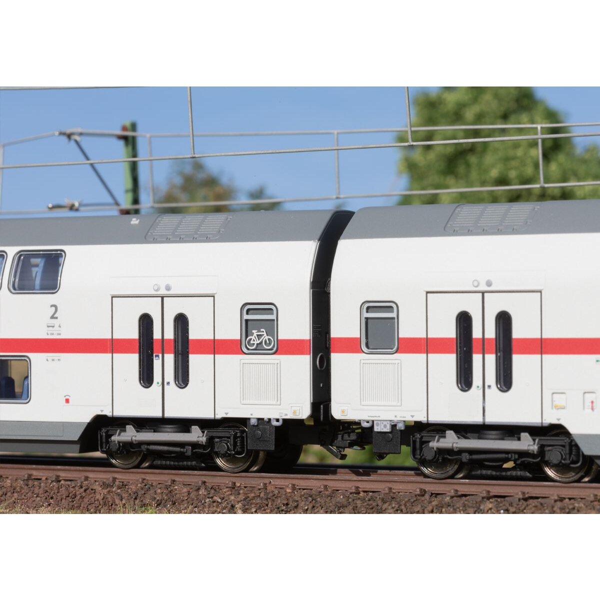 Märklin 43487 - H0 IC2 Doppelstock-Mittelwagen DBpza 682.2, 2. Klasse