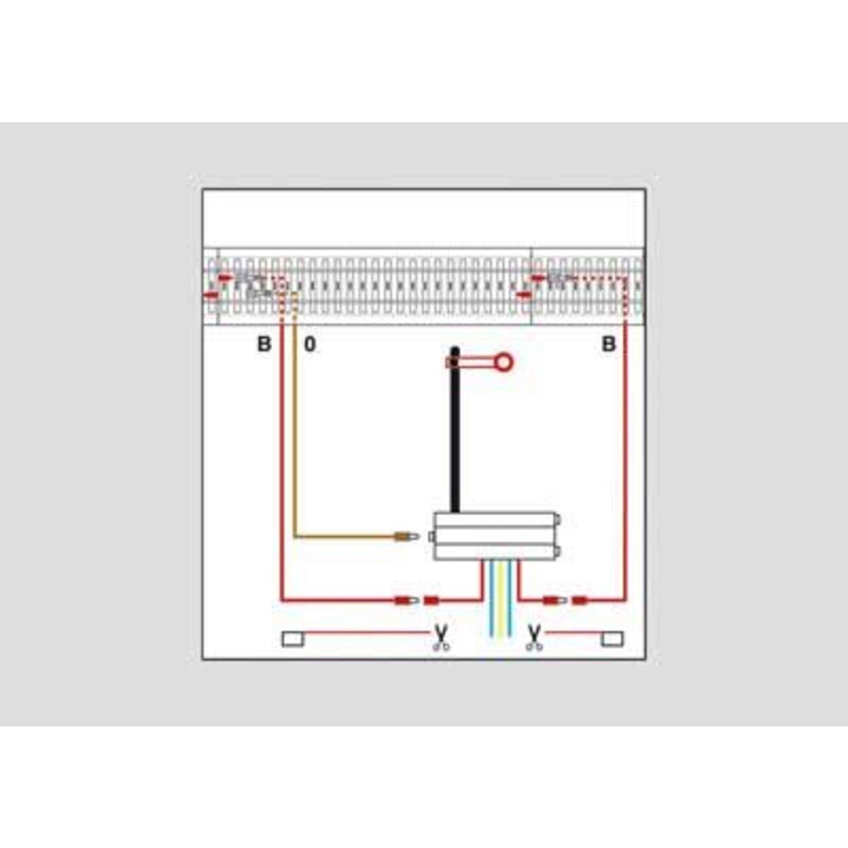 Märklin 74043 Signal-Anschlussgarniturum C-Gleis, Spur H0