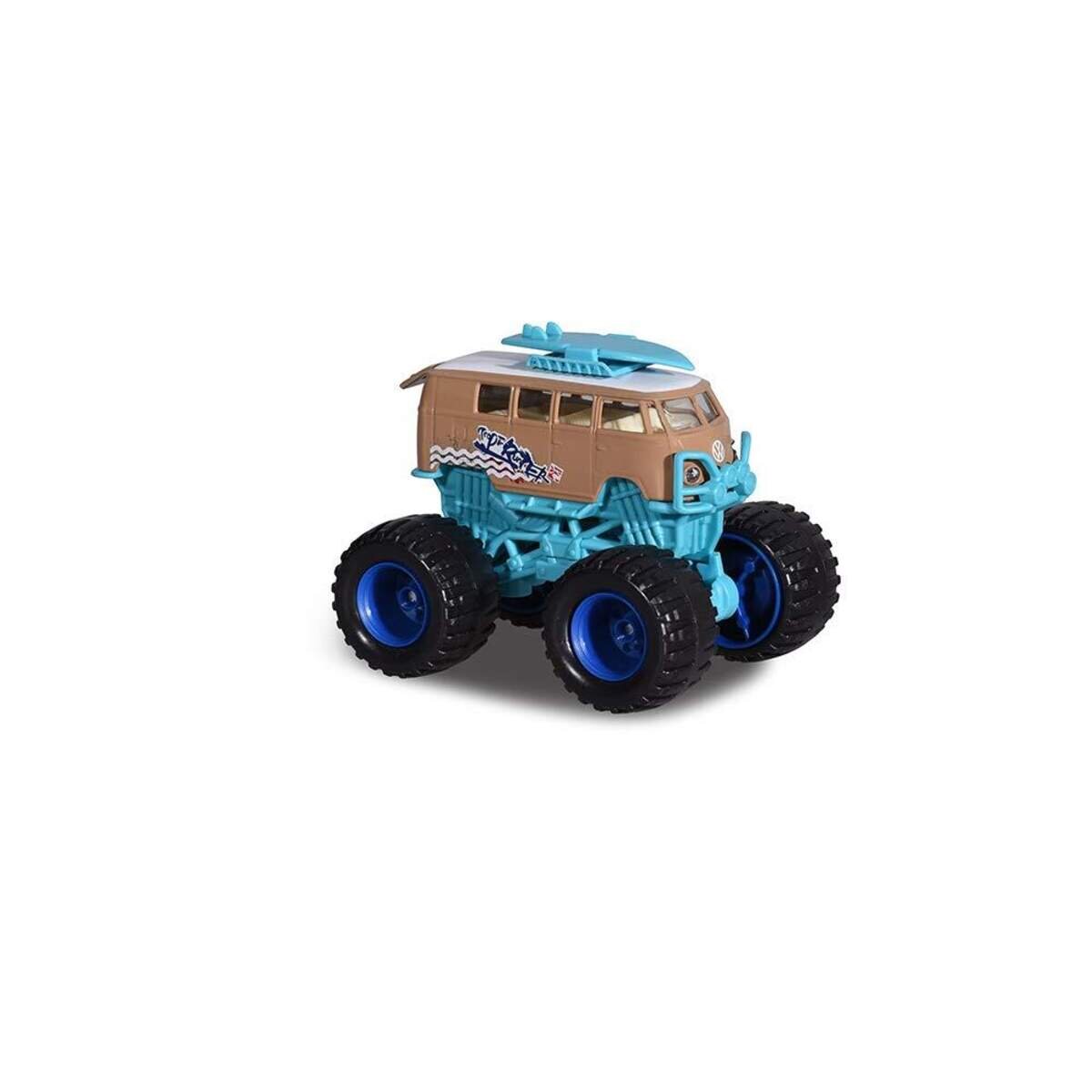 Majorette Die Cast Rockerz, Monster Trucks mit Freilauf & Federung, 1 Stk., sortiert