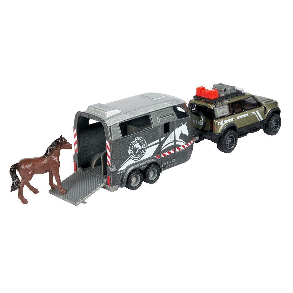 Majorette Land Rover Horse Carrier