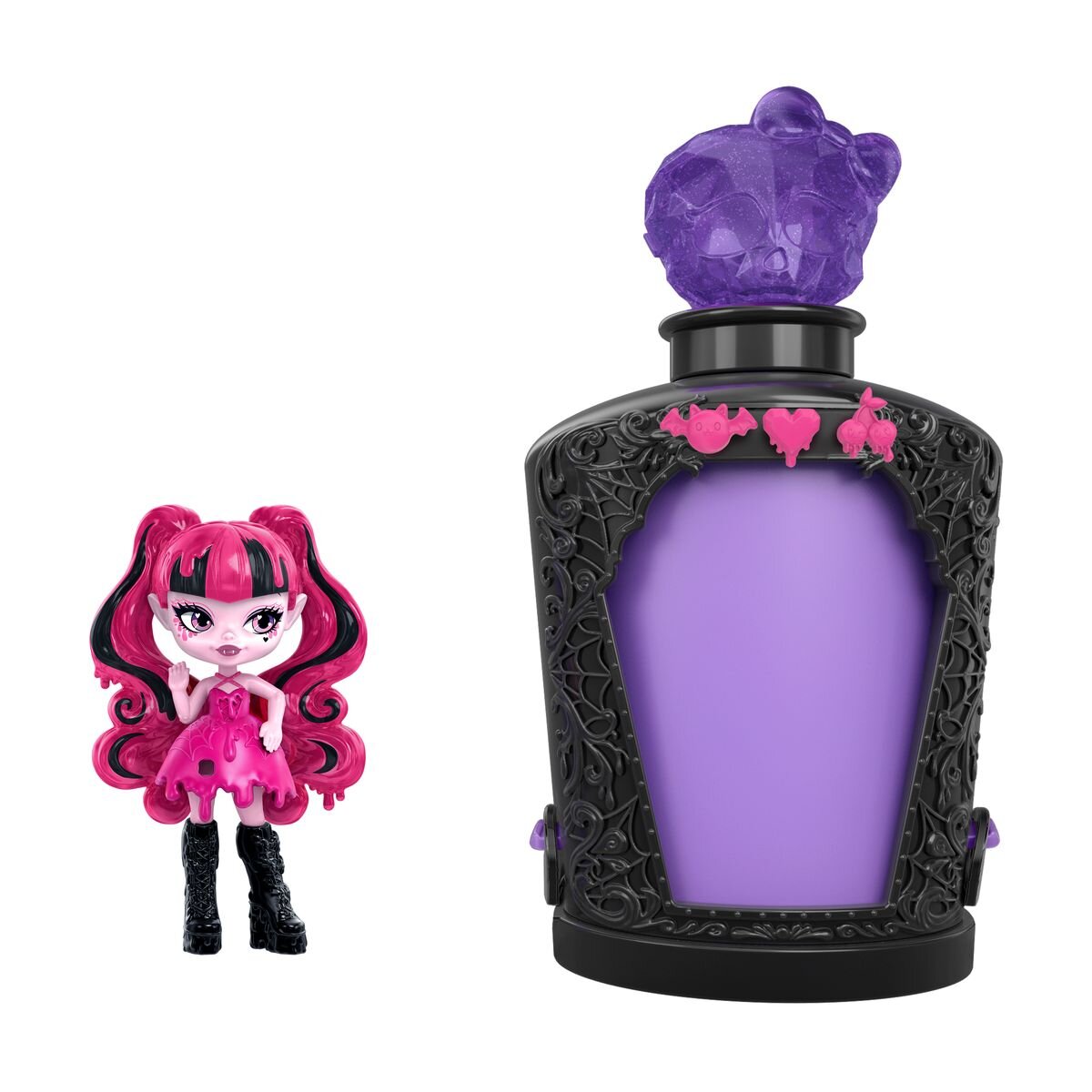Mattel Monster High-Zaubertränke Minipuppen Sortiment, 1 Stück, sortiert