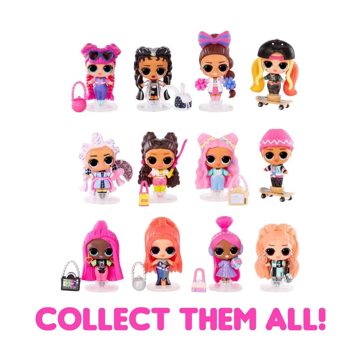 MGA Entertainment L.O.L. Surprise Mini S3 Move-and-Groove, 1 Kugel, sortiert