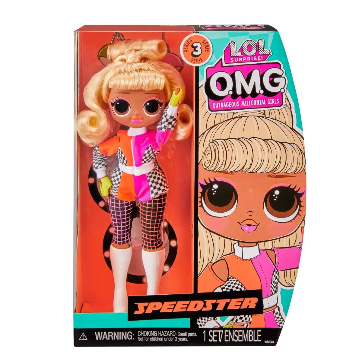 MGA Entertainment L.O.L. Surprise OMG HoS Doll S3 - Speedster