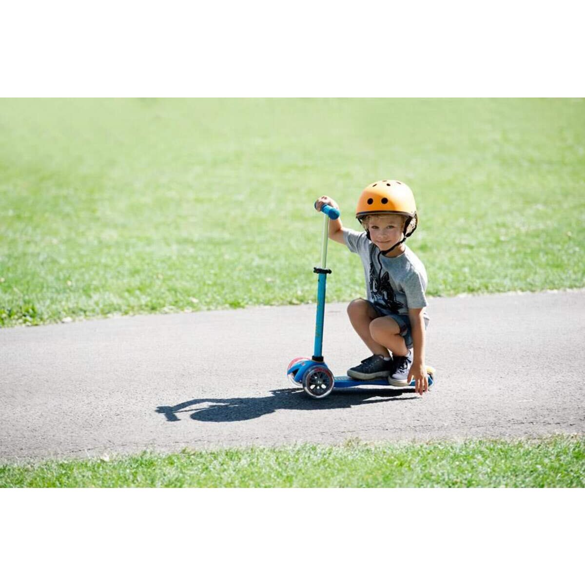 micro mini micro Deluxe Scooter ocean blue