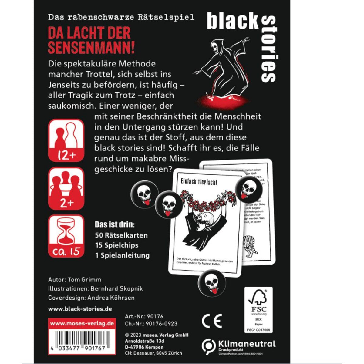 moses. black stories Da lacht der Sensenmann!