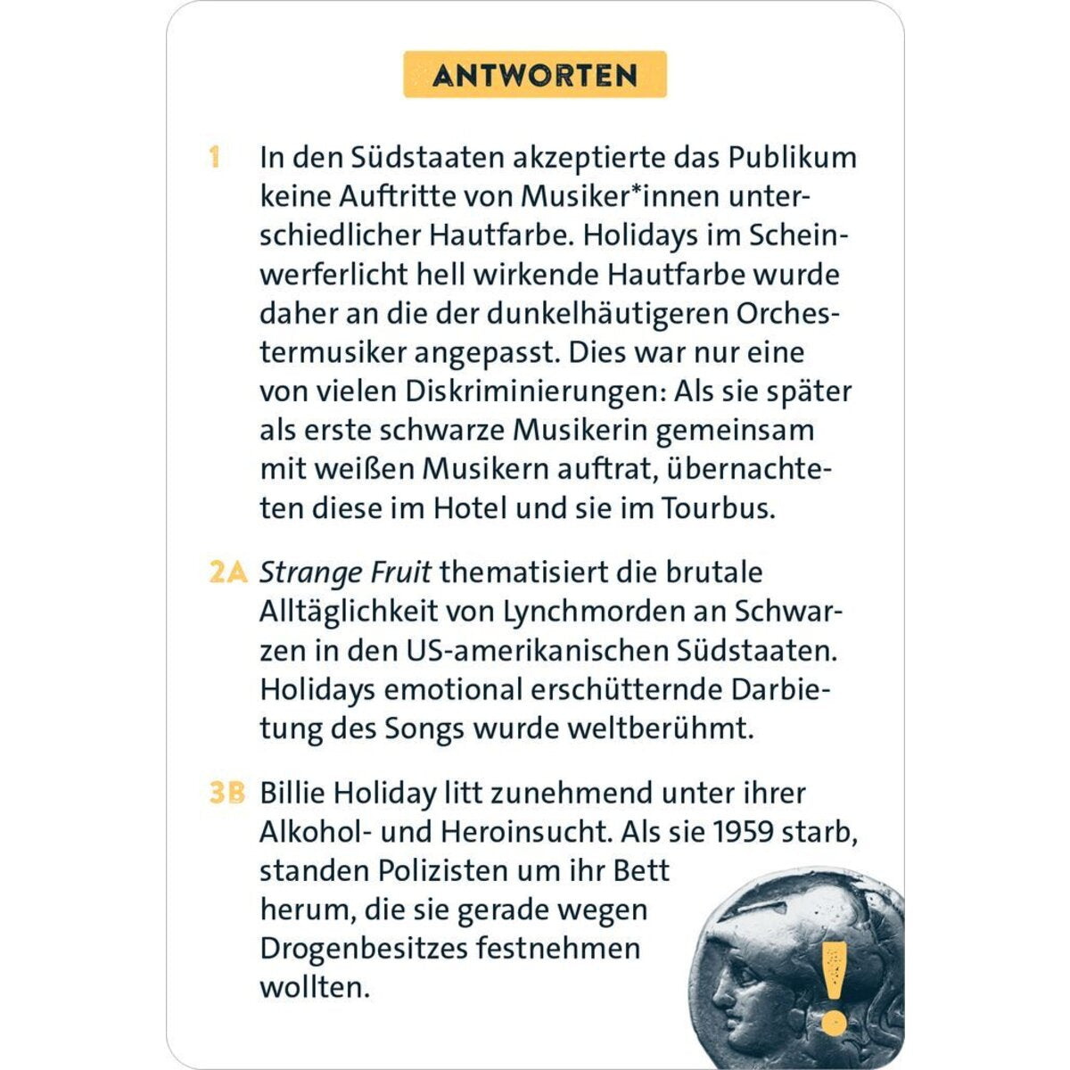 moses. Classic Quiz Große Persönlichkeiten