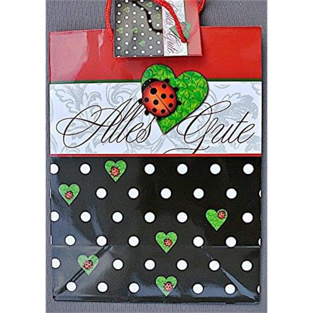 Na und Geschenktasche Marienkäfer, sortiert