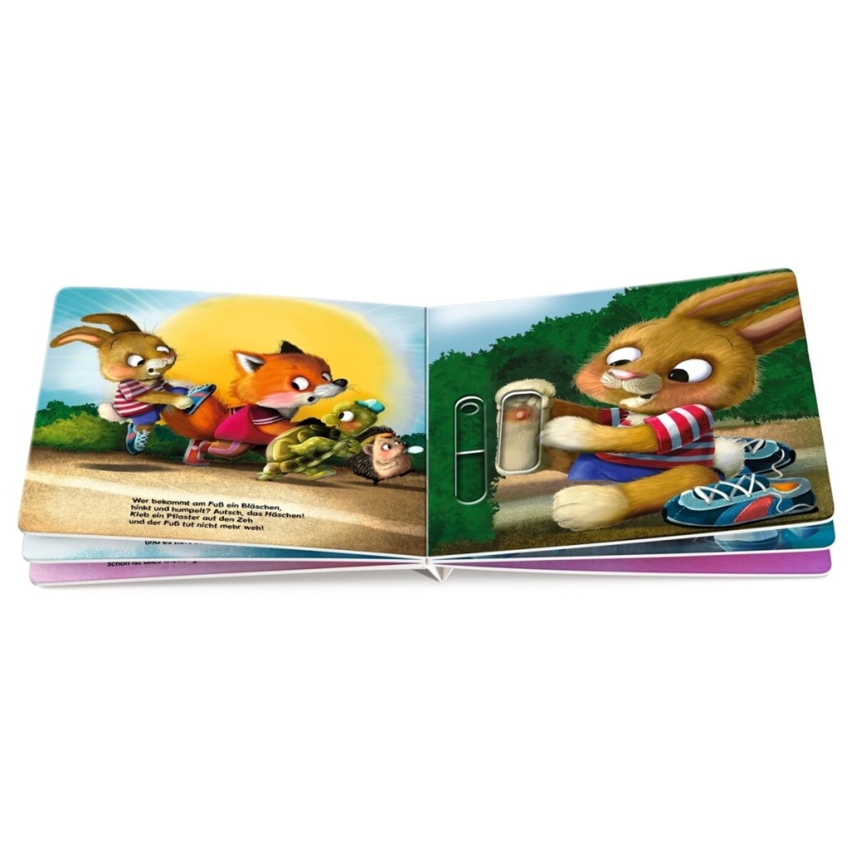 Oetinger Kleb ein buntes Pflaster drauf!