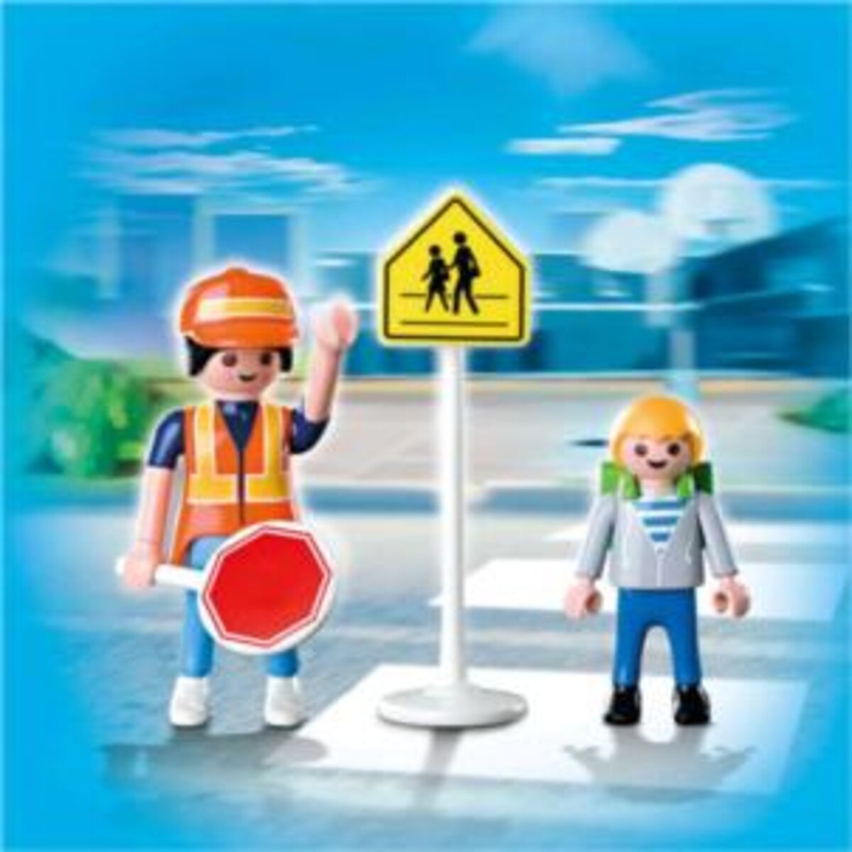 PLAYMOBIL® 5939 DuoPaxk Verkehrshelfer und Schulkind
