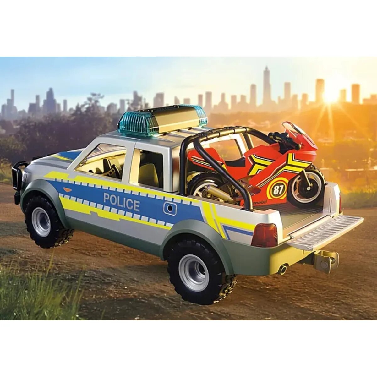 PLAYMOBIL® 71875 Act!on Heroes Verfolgungsjagd mit Polizei Pick-Up