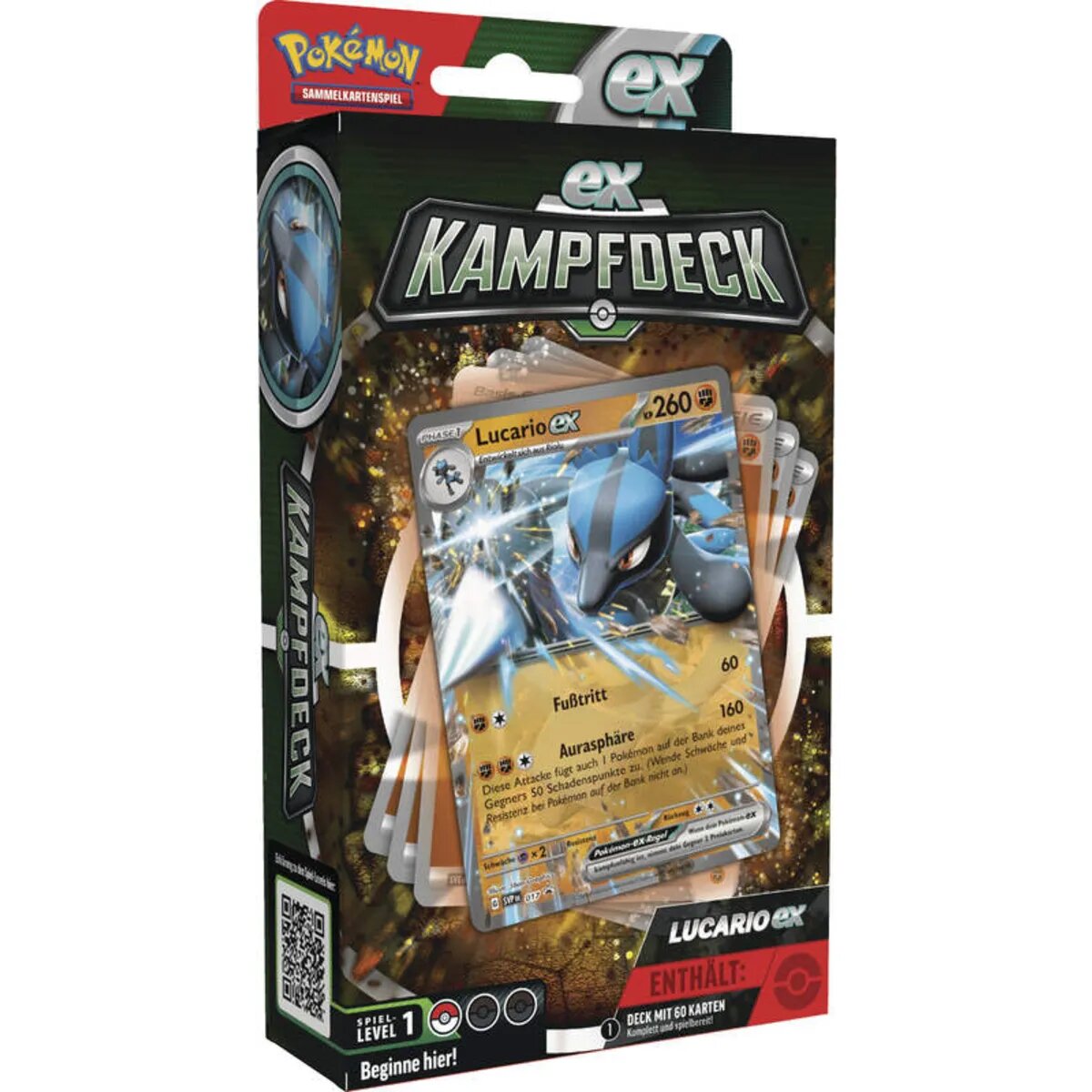 Pokemon ex Kampfdeck, 1 Stück, 2-fach sortiert