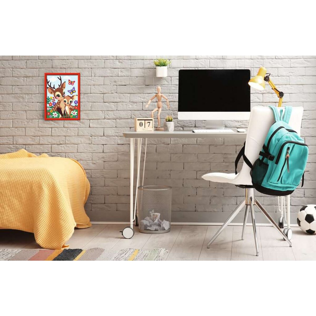 Ravensburger CreArt Malen nach Zahlen Fröhliche Hirsche