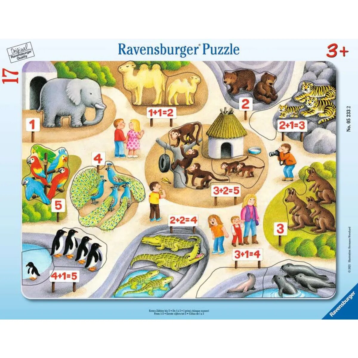 Ravensburger Puzzle - Erstes Zählen bis 5