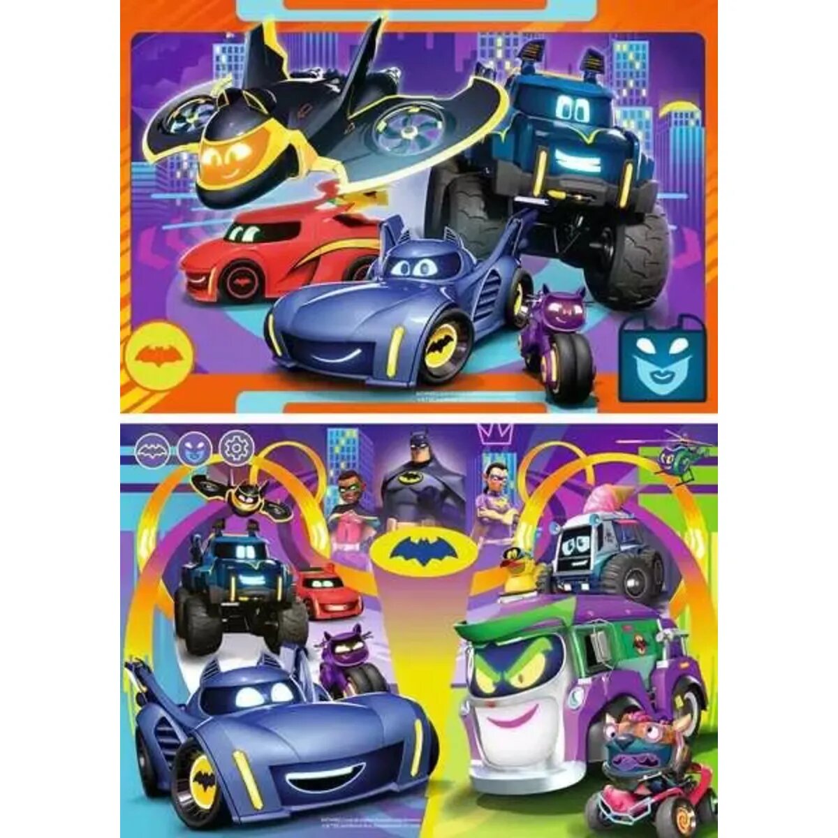 Ravensburger Puzzle - DC Comics Batwheels: Seid ihr bereit? 2 x 24 Teile