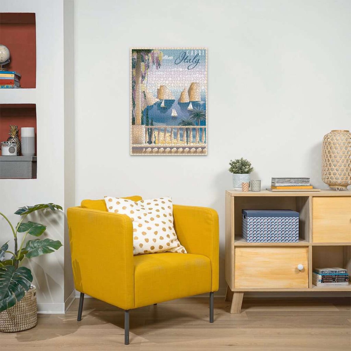 Ravensburger Puzzle - Postkarte aus Capri, 1000 Teile